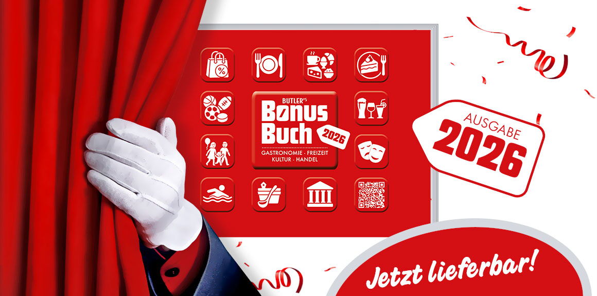 Bonus Buch Gutscheinbuch 2026 bestellen