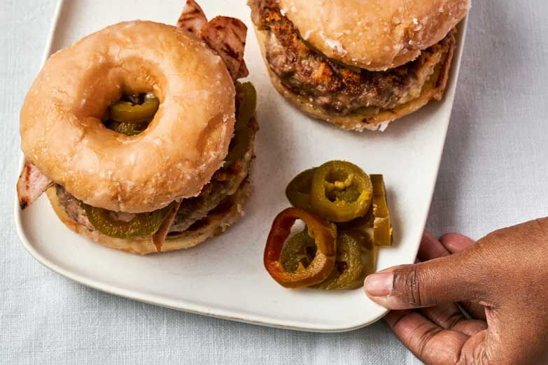 Foto von Lamm-Donuts