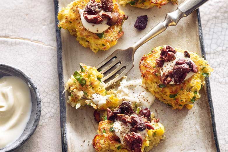 Foto von Gebratene Rettich-Nuggets mit karamellisierten Oliven