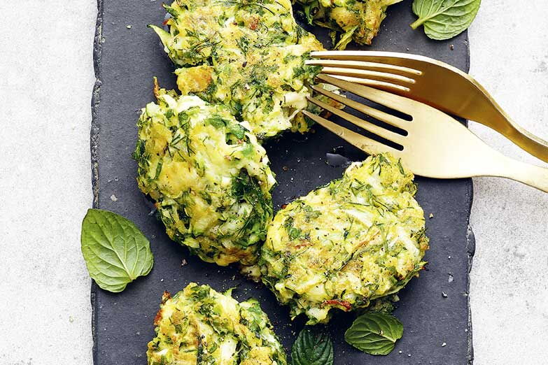 Foto von Zucchini-Bratlinge (Kolokithokeftedes)