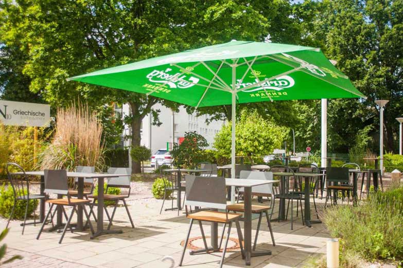 Biergarten / Terasse vom N 10 Bar - Restaurant - Bar & Restaurant Braunschweig